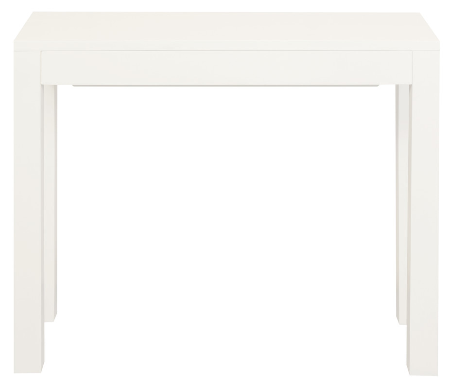 Amsterdam 1 Drawer Sofa Table (White)