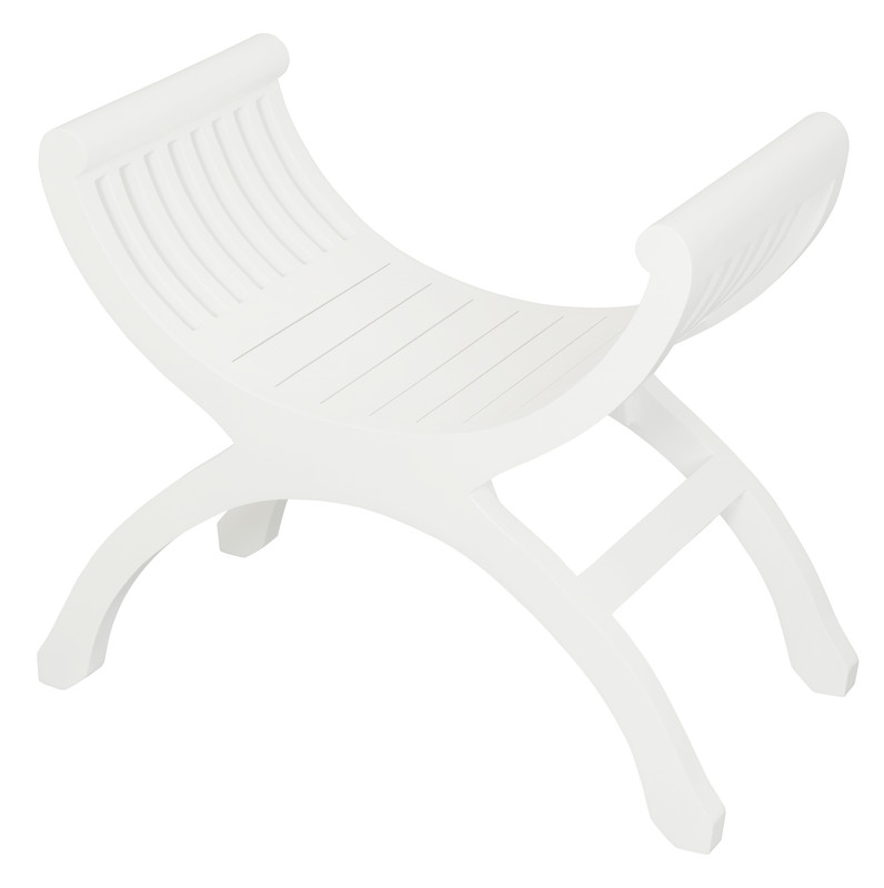 Single Seater Stool (White)