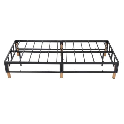 Metal Bedframe Mattress Foundation (Light Grey) – Single