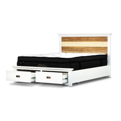 Orville Bed Frame King Size Mattress Base With Storage Drawers - Multi Color