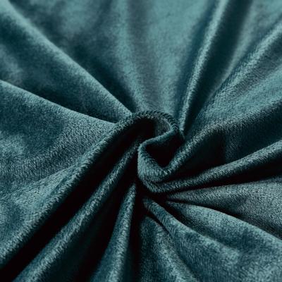 Corduroy Velvet Super King Bed Quilt Cover Set-Forest Green