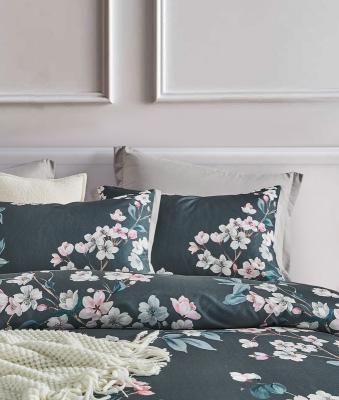 Botanical Hazel Microfibre Quilt Cover Set-super king size