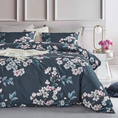 Botanical Hazel Microfibre Quilt Cover Set-super king size