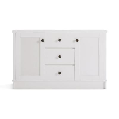 Margaux White Coastal Style Sideboard Buffet Unit