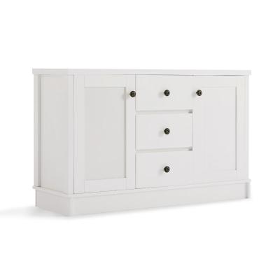 Margaux White Coastal Style Sideboard Buffet Unit