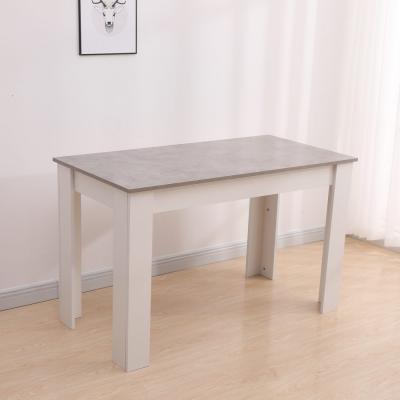 Dining Table Rectangular Wooden 120M-Grey&White