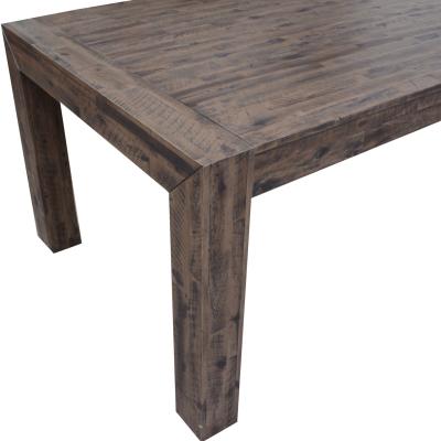 Catmint Dining Table 210cm 8 Seater Solid Acacia Timber Wood - Stone Grey