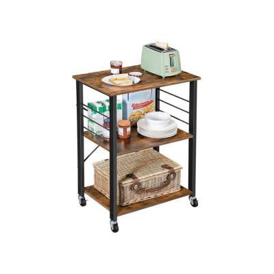 VASAGLE Kitchen Bakers Rack on Wheels