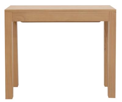 Amsterdam 1 Drawer Sofa Table (Caramel)