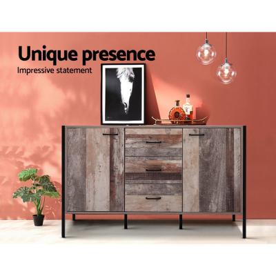 Artiss Buffet Sideboard Storage Cabinet Industrial Rustic Wooden