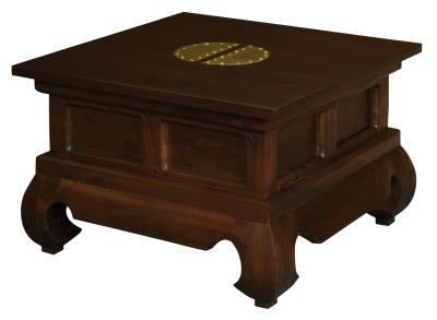 DYNASTY Lamp Table 60 x 60 cm (Mahogany)