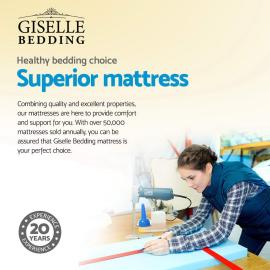 King Single Mattress with Bamboo Cover