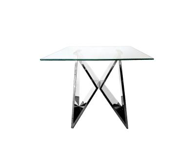 LUXE Silver Side Table