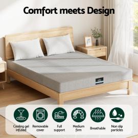 Double Cool Gel Memory Foam Mattress with Washable Cover