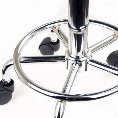 Forever Beauty Black Salon Barber Stool Swivel Round Type