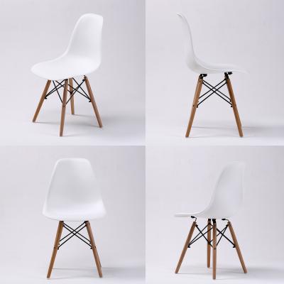 La Bella 2 Set White Retro Dining Cafe Chair DSW PP