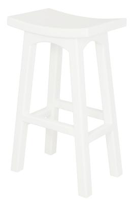 Tokyo Timber Bar Stool H 77 cm (White)