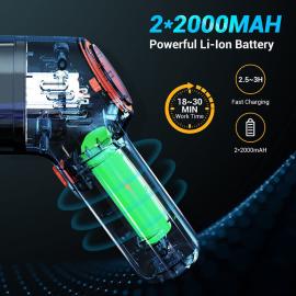 Portable Handheld Vacuum Cleaner with Car Air Duster