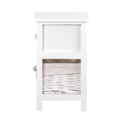 2 PCS Artiss Bedside Table - White