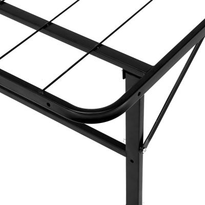 Artiss Folding Bed Frame Single Metal Bed Base Portable Black