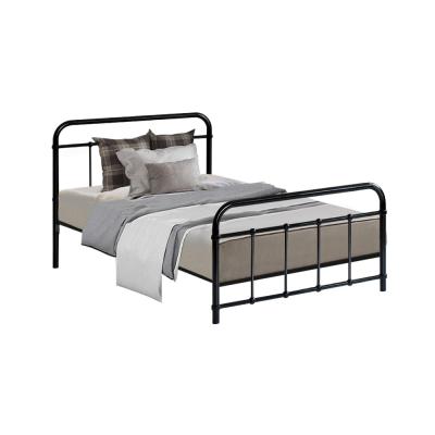 Artiss LEO Metal Bed Frame - Single (Black)