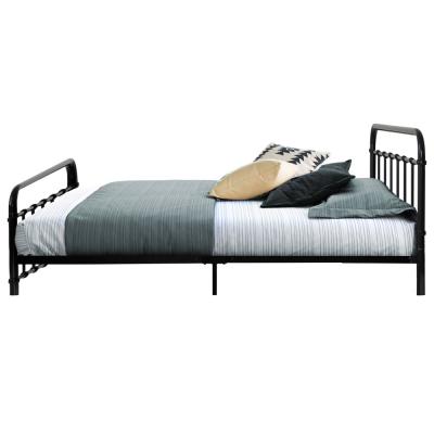 Artiss LEO Metal Bed Frame - Double (Black)