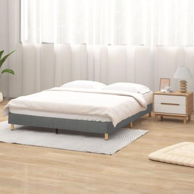 Metal Bedframe Mattress Foundation (Dark Grey) – Single