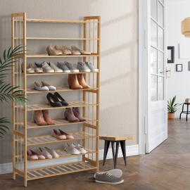 10-tier Bamboo Shoe Rack